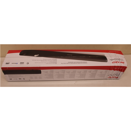 SALE OUT. Sharp HT-SB107 2.0 Compact Soundbar for TV up to 32", HDMI ARC/CEC, Aux-in, Optical, Bluetooth, 65cm, Gloss Black | Yes | Sharp Soundbar Speaker | HT-SB107 | Gloss Black | No | USB port | DAMAGED PACKAGING |...
