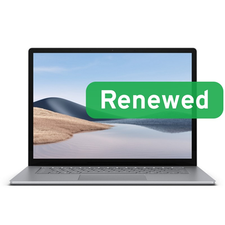 Microsoft Renewed Grade A | Surface Laptop 4 Platinum | 15 " | i7-1185G7 | 8 GB | SSD | 256 GB | Intel Iris Xe Graphics | Windows 11 Pro | Keyboard language US