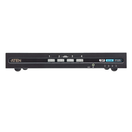 Aten | 4P USB DP Single Display PP4 Secure KVM | CS1184DP4