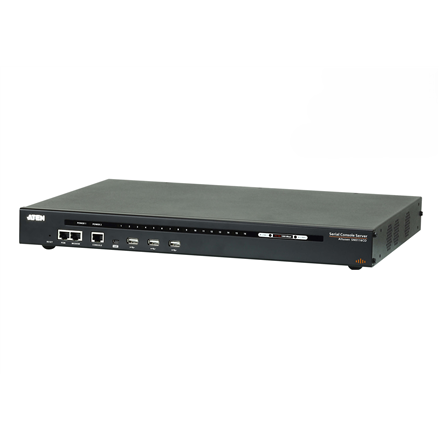 Aten | 16-Port Serial Console Server W/Dual POW | SN0116COD