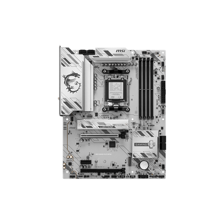 MSI B850 GAMING PLUS WIFI6E | Processor family AMD | Processor socket AM5 | DDR5 | Supported hard disk drive interfaces SATA, M.2 | Number of SATA connectors 4