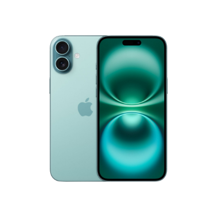 Apple | iPhone 16 Plus | Teal | 6.7 " | Super Retina XDR | 2796 x 1920 pixels | A18 | Internal RAM 8 GB | 128 GB | Dual SIM | 4G | 5G | Main camera resolution 48+12 MP | Secondary camera resolution 12 MP | iOS | 18