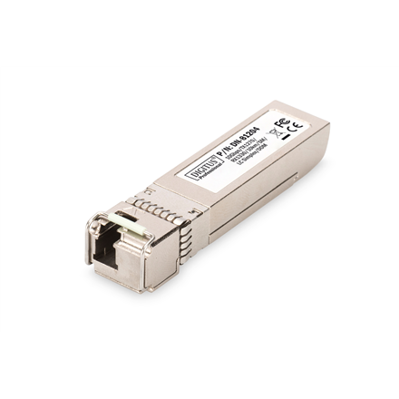 Digitus | 10G SFP+ Module | DN-81204 | Singlemode Fiber | LC Simplex | 10 Mbit/s | Wavelength 1270/1330 nm | Maximum transfer distance 10000 m