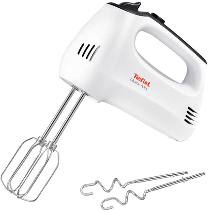 TEFAL Hand mixer | HT3101 QuickMix | Hand Mixer | 300 W | Number of speeds 5 | Turbo mode | White