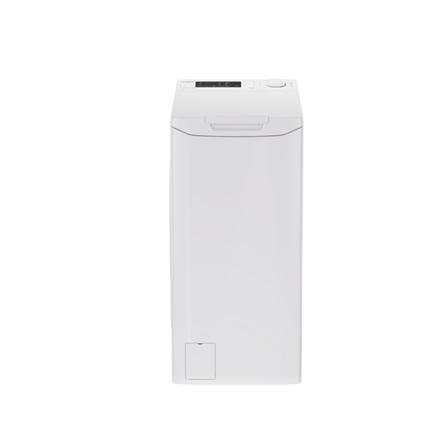 Candy | Washing Machine | TCA273D3-S | Energy efficiency class C | Top loading | Washing capacity 7 kg | 1200 RPM | Depth 60 cm | Width 41 cm | Digit | White