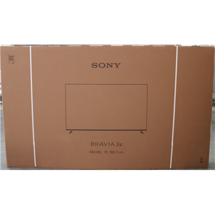 SALE OUT. Sony K75XR35M2 Bravia 7 75" (189cm) 4K Ultra HD Smart Google Mini LED TV | SALE OUT. Sony | TV | K-75XR35M2 Bravia 3 II | 75 | Smart TV | Google TV | UHD | Black | DAMAGED PACKAGING