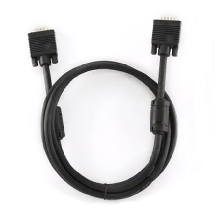 Gembird CC-PPVGA-20M-B Premium VGA HD15M/HD15M dual-shielded w/2*ferrite core 20M | Gembird