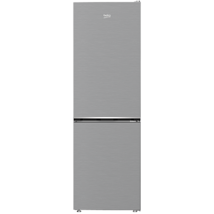 BEKO Refrigerator | B1RCNA364XB | Energy efficiency class E | Free standing | Combi | Height 186.5 cm | No Frost system | Fridge net capacity 210 L | Freezer net capacity 106 L | 37 dB | Grey