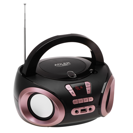 Adler | CD-MP3 Boombox | AD 1181 | Speakers | USB connectivity | FM