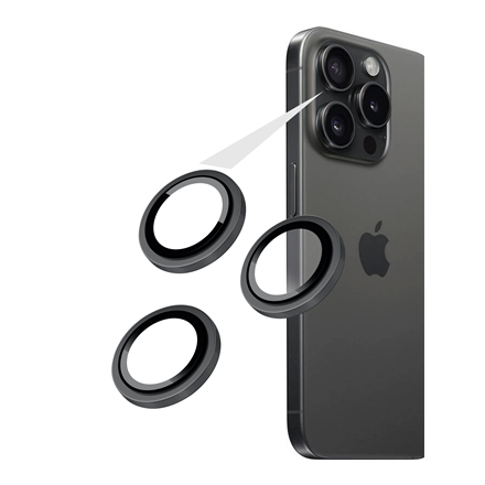 Fixed Camera Glass | Samsung | Galaxy S26 | Tempered Glass | Black – image 1
