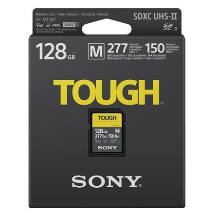 Sony | Tough Memory Card | UHS-II | 128 GB | SDXC | Flash memory class 10 – nuotrauka 1
