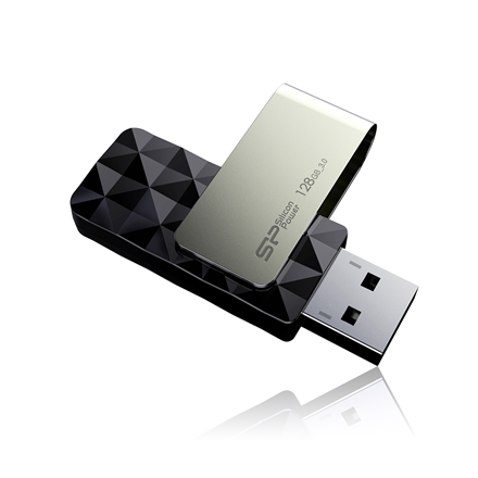 Silicon Power | Blaze B30 | 8 GB | USB Type-A | Silver – nuotrauka 1