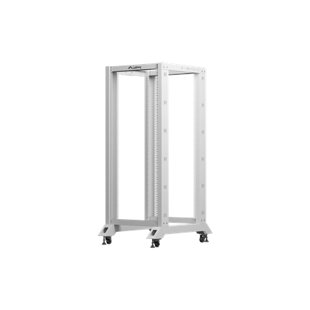 Lanberg Open Rack 19" 27U 600X800 | OR01-6827-S | Grey – nuotrauka 1