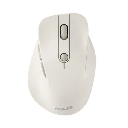 Asus Mouse | MD105 | Wireless | Bluetooth, 2.4GHz | Milky White – nuotrauka 1