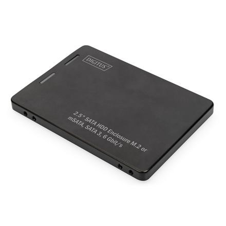 Digitus 2.5" SATA HDD Enclosure M.2 or mSATA | DA-71118 – nuotrauka 1