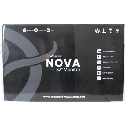 SALE OUT. Arozzi Nova 32" IPS, 180Hz, Computer Monitor - Forest Green · SALE OUT. Arozzi · Nova – image 1