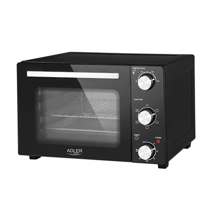 Adler Electric Oven | AD 6024 | 22 L | 1300 W | Black – image 1