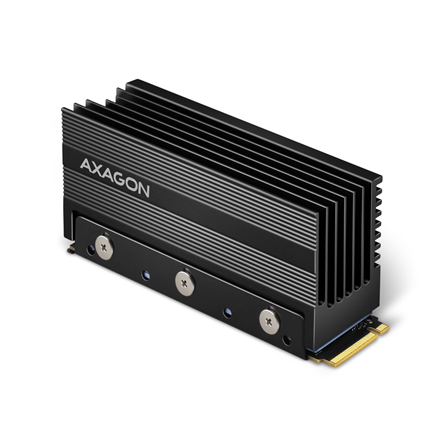 AXAGON Passive aluminum heatsink for single-sided and double-sided M.2 SSD disks, size 2280, height 36 mm | CLR-M2XL – nuotrauka 1