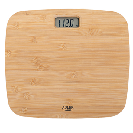 Adler Bathroom Bamboo Scale – nuotrauka 1