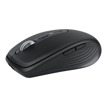 Logitech Logitech MX Anywhere 3S Mouse - RF Wireless + Bluetooth, Laser, 8000 DPI, Graphite | Logitech – nuotrauka 1