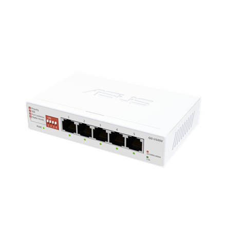 Asus | QG-U1050 | Switch, 5-port | Unmanaged | Desktop – nuotrauka 1