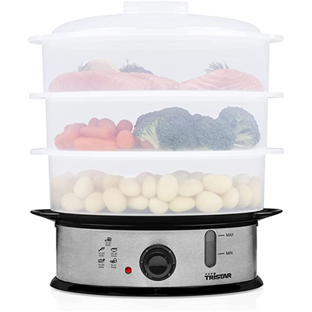 Tristar | Food Steamer | VS-3914 | Silver | 1200 W | Capacity 11 L | Number of baskets 3 – nuotrauka 1