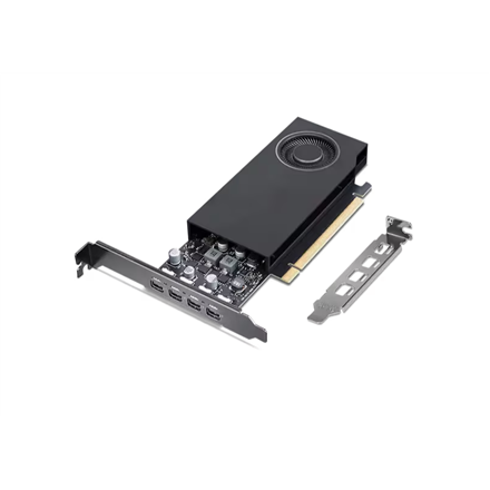 Lenovo Graphics Card | 4X61Q73040 | NVIDIA | 4 GB | RTX A400 | GDDR6 | PCIe 4.0 x 8 – image 1
