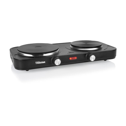 Tristar Table Hob | KP-6152 | Number of burners/cooking zones 2 | Electric | Black – nuotrauka 1