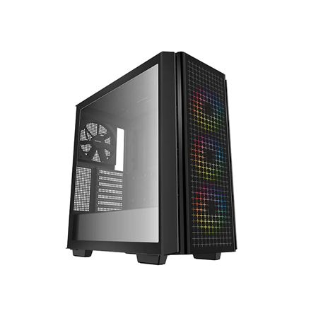 Deepcool | MID TOWER CASE | CG540 | Side window | Mid-Tower | ATX PS2 | Black – image 1