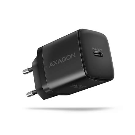 AXAGON Sil wallcharger 1x port USB-C, PD3.0/PPS/QC4+/SFC/AFC/Apple, 30W | ACU-PD30 – nuotrauka 1