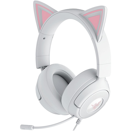 Razer Gaming Headset | Kraken Kitty V3 X | Wired | Over-Ear | Microphone | White – nuotrauka 1