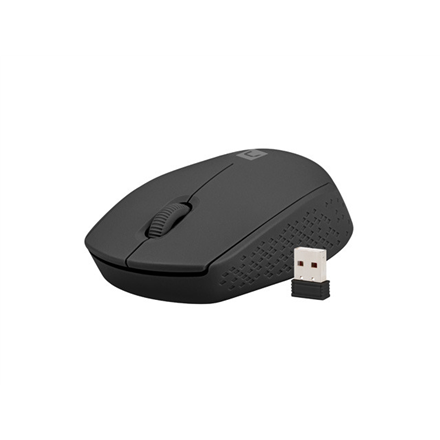 Natec | Mouse | Stork | Wireless | 2.4 GHz | Black – image 1