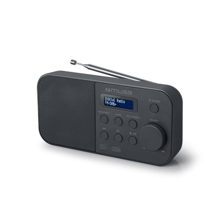 Muse | Alarm function | M-109DB | Portable radio | Black – image 1