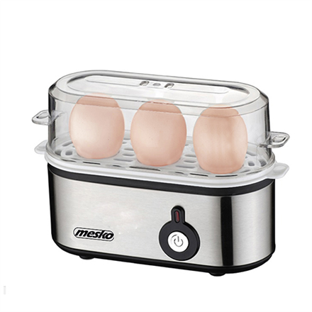 Mesko | Egg boiler | MS 4485 | Stainless steel | 210 W | Functions For 3 eggs – nuotrauka 1