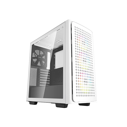 Deepcool | MID TOWER CASE | CK560 | Side window | Mid-Tower | ATX PS2 | White – image 1