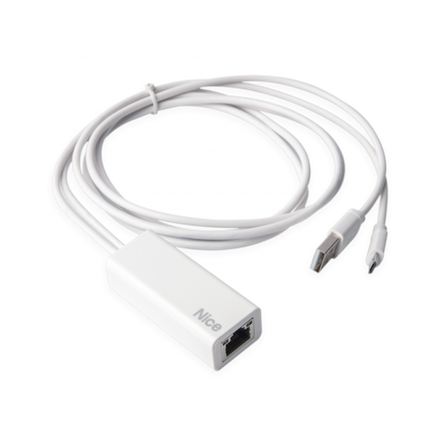 Fibaro Nice Cable Connector | HubNetworklink | White – nuotrauka 1