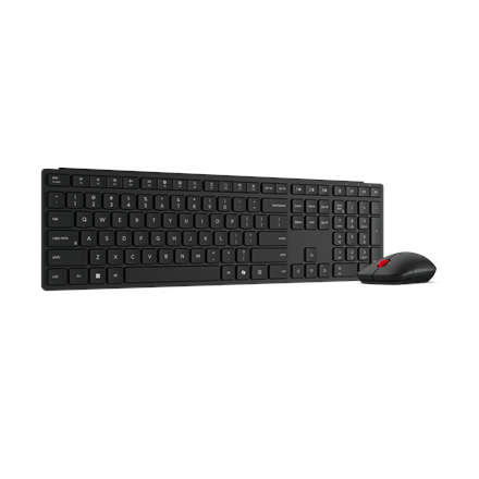 Lenovo Multi-Mode Pro Combo Keyboard and Mouse 6000-US Euro · Keyboard and Mouse Set · Wireless – nuotrauka 1