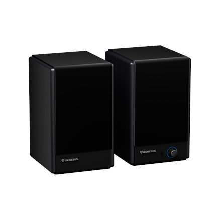 Genesis 2.0 Speakers | Arsen 402BT | 60 W | Bluetooth | Wireless connection | Black – image 1