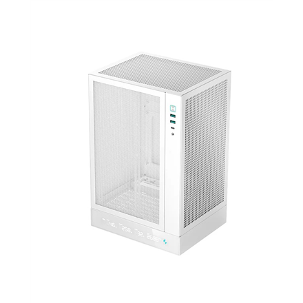 Deepcool PC Gaming Case | CH170 DIGITAL | Mini ITX | ATX PS2 | White – nuotrauka 1