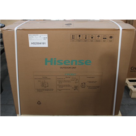 SALE OUT. Hisense Hi-Therma II R290 monobloc 5 kw heat pump outdoor unit · Hisense AHW-050HCPB1 · Hi-Therma II R290 monobloc 5 kw heat pump outdoor unit – image 1