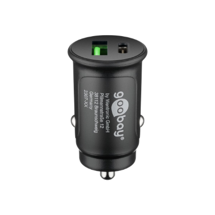 Goobay 59521 27 W Power Delivery Dual-USB Auto Fast Charger USB-C PD | Goobay – nuotrauka 1