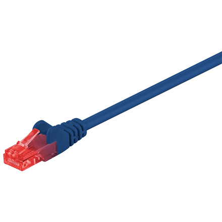 Goobay CAT 6, U/UTP | Patch cord | Blue – nuotrauka 1