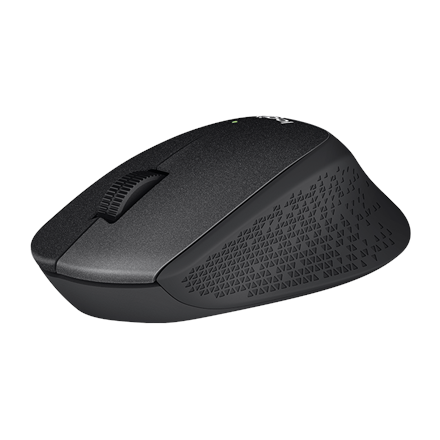 Logitech | Mouse | M330 Silent Plus | Wireless | Black – image 1