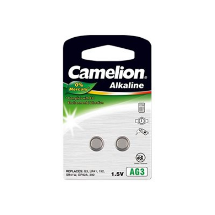 Camelion | AG3/LR41/LR736/392 | Alkaline Buttoncell | 2 pc(s) – nuotrauka 1