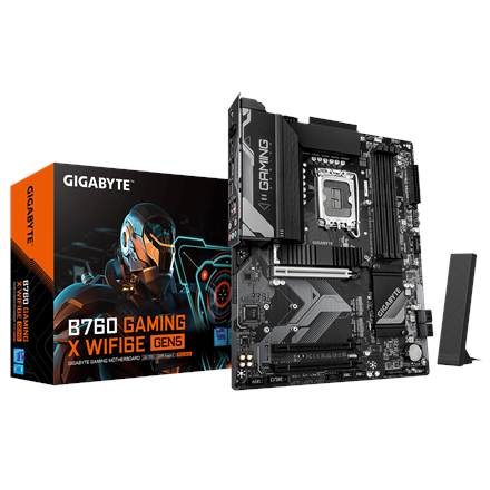 Gigabyte B760 G X WF6E GEN5 · Processor family Intel · Processor socket LGA1700 – nuotrauka 1