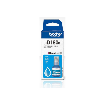 Brother BTD180C | Ink refill | Cyan – nuotrauka 1