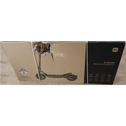 SALE OUT. Xiaomi Electric Scooter 6 GL · Xiaomi 24 month(s) · DAMAGED PACKAGING AND PAINT, SCRATCHED – image 1