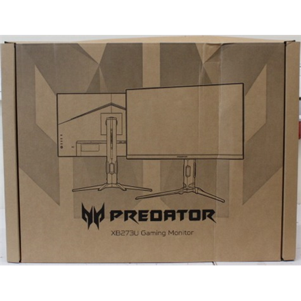 SALE OUT. Acer Predator XB27QX Ergo 69cm 27'' QHD ZeroFrame IPS 210Hz FC 16:9 1ms/0.5ms(GTG, Min.) 400nits 2xHDMI(2.1) DP MM Audio Out Acer · SALE OUT. · Acer – image 1