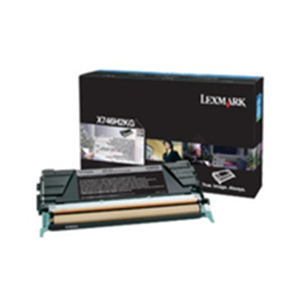 Lexmark X746H3KG | X746, X748 Black High Yield Corporate Cartridge | Cartridge | Black – image 1