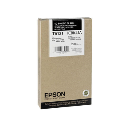 Epson T612100 | Ink cartrige | Photo Black – image 1